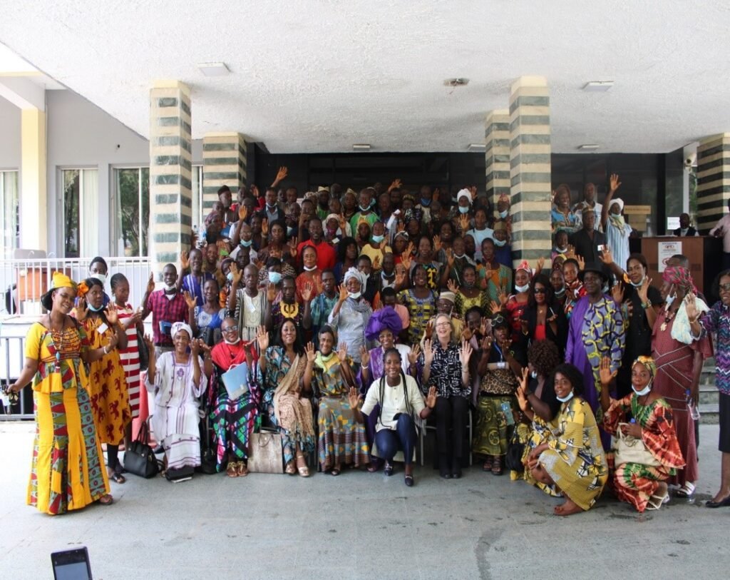 Women gathered at an ABIC event
